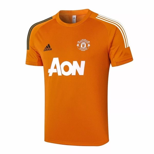 Maglia Formazione Manchester United 2020-2021 Arancione